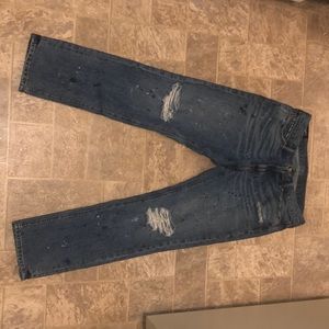 Abercrombie and Fitch blue jeans